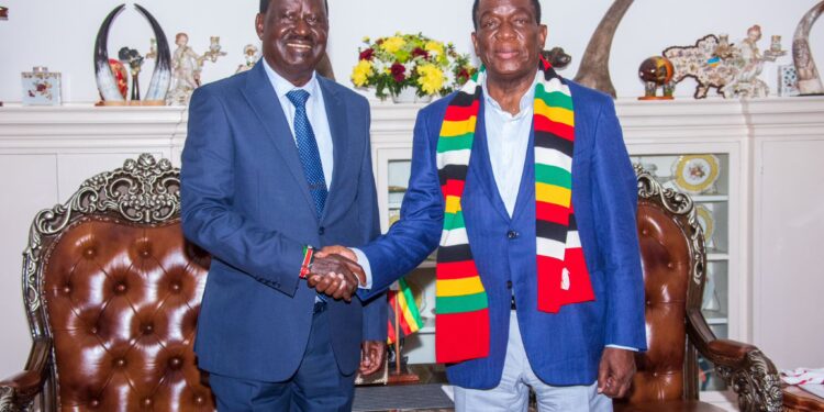 Raila Odinga Engages Southern African Leaders as African Union Commission Elections Approach