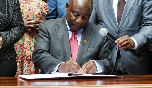 South Africa’s President Signs New Expropriation Act into Law