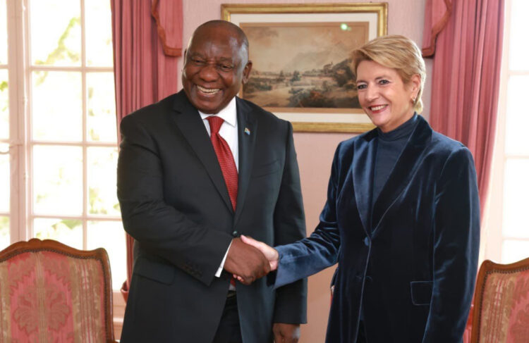 South Africa and Switzerland Reinforce Bilateral Ties in Historic State Visit