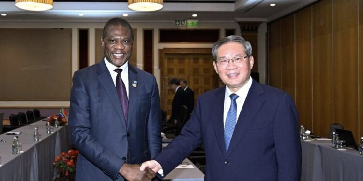 China and South Africa Strengthen Strategic Partnership During G20 Engagements