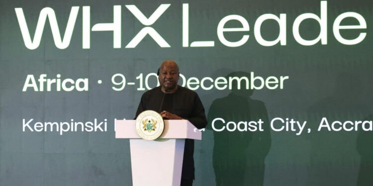 President Mahama Calls for Co-Investment in Africa’s Health Industrialisation