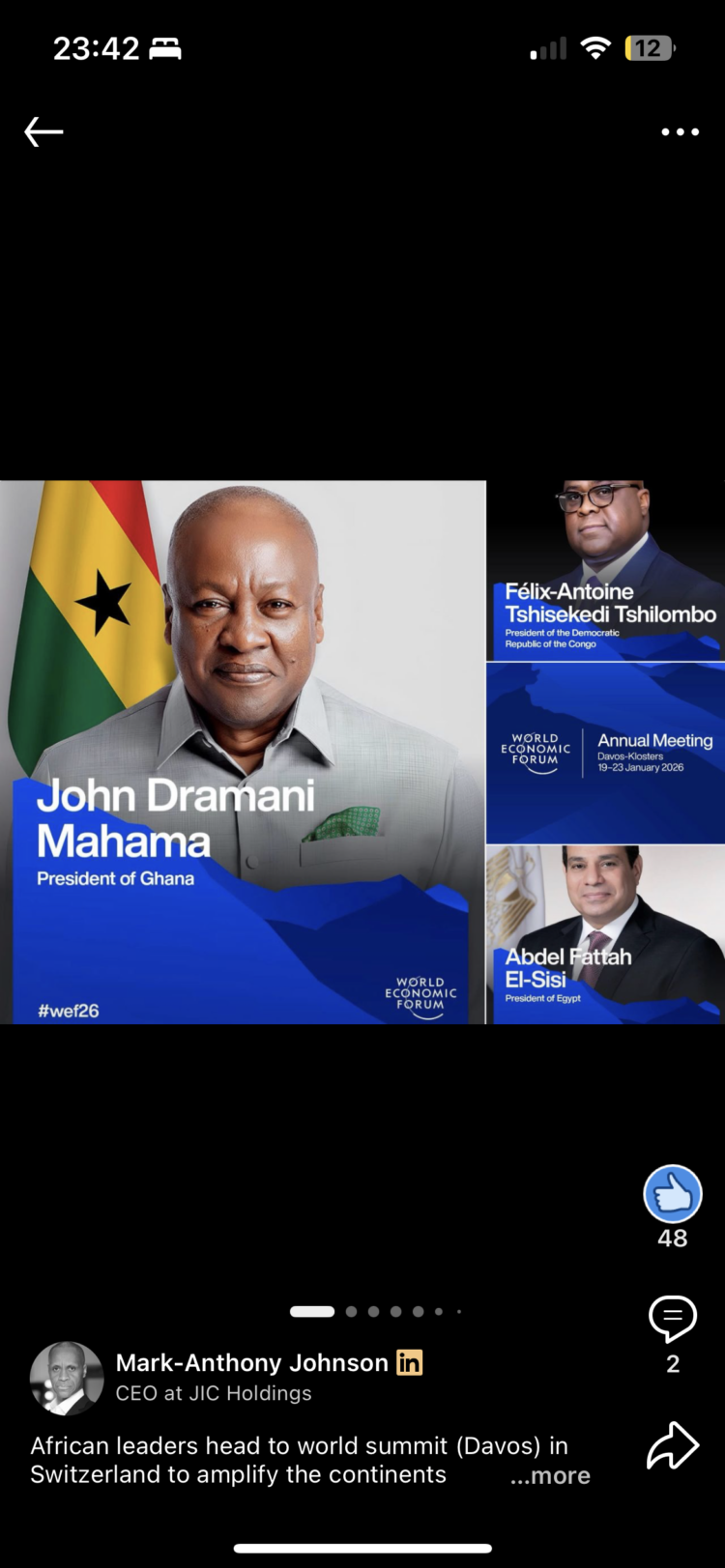 African Leaders Head to Davos to Advance a Unified Vision for Growth