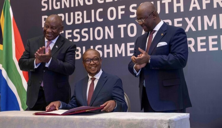 South Africa Formalises Class A Shareholding in Afreximbank