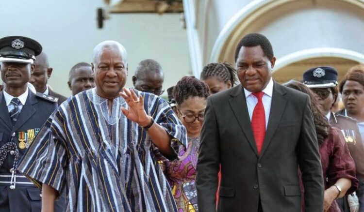 Ghana and Zambia agree to introduce visa free travel for citizens