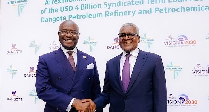 Afreximbank anchors $4bn refinancing for Dangote refinery