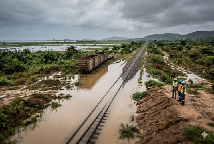 Flooding Halts Rail Traffic Along Angola’s Lobito Corridor