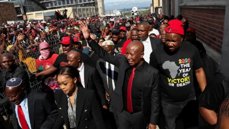 Julius Malema Sentenced to Five Years in Firearm discharge case