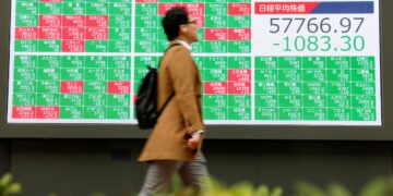 Asian stocks jump as chip rally and Hormuz traffic ease nerves