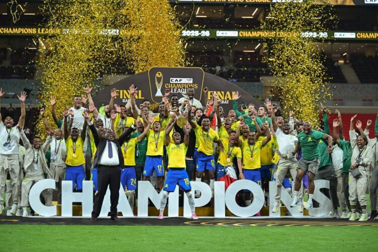 Sundowns crowned African champions after Rabat draw