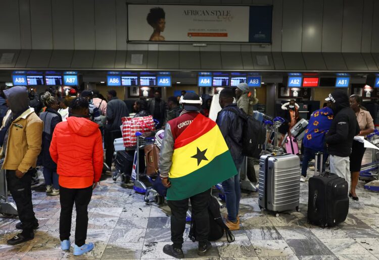 300 Ghanaians return home amid anti immigrant tensions in South Africa