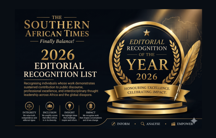 The Southern African Times Announces 2026 Editorial Recognition List (Shortlist Phase)